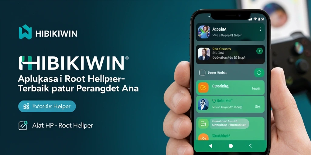 Tampilan antarmuka HIBIKIWIN yang user-friendly dan intuitif.
