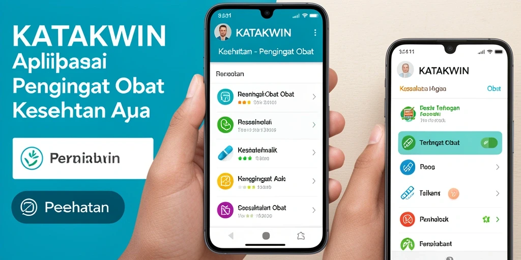 Antarmuka KATAKWIN yang informatif dan mudah dipahami.