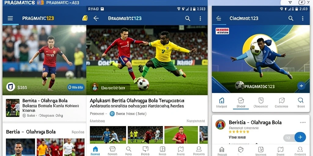 Tampilan antarmuka PRAGMATIC123 yang menarik dan informatif.